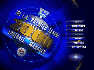 PREMIER LEAGUE FOOTBALL MANAGER 2000